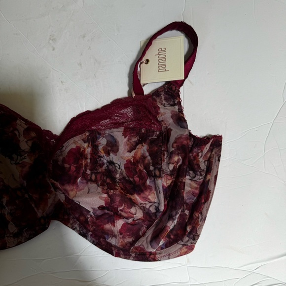 Panache NEW Jasmine Lace Under Wire Bra Autumn Floral 6951 Balconette Size 38JJ - Picture 4 of 16